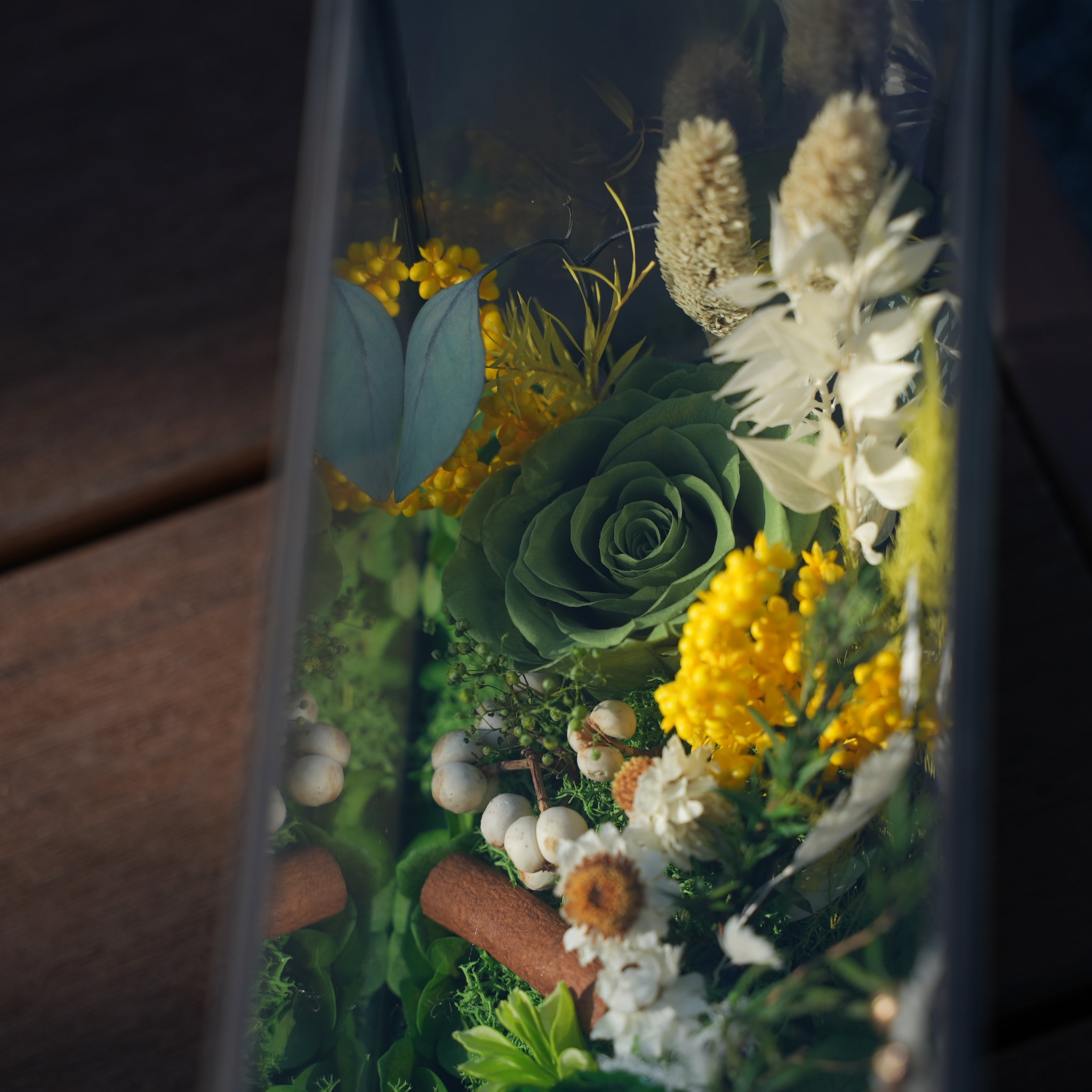 Preserved Flower Terrarium