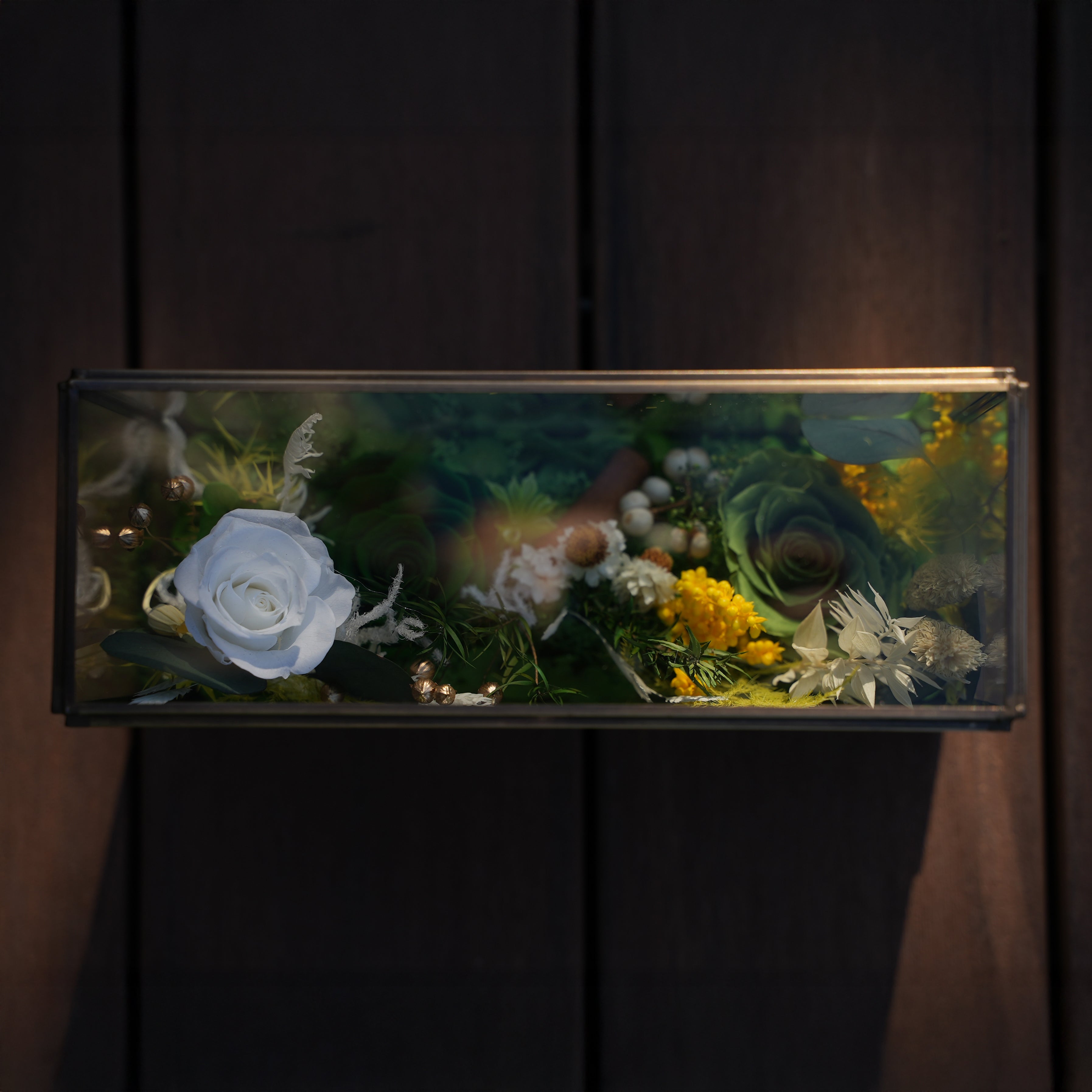 Preserved Flower Terrarium