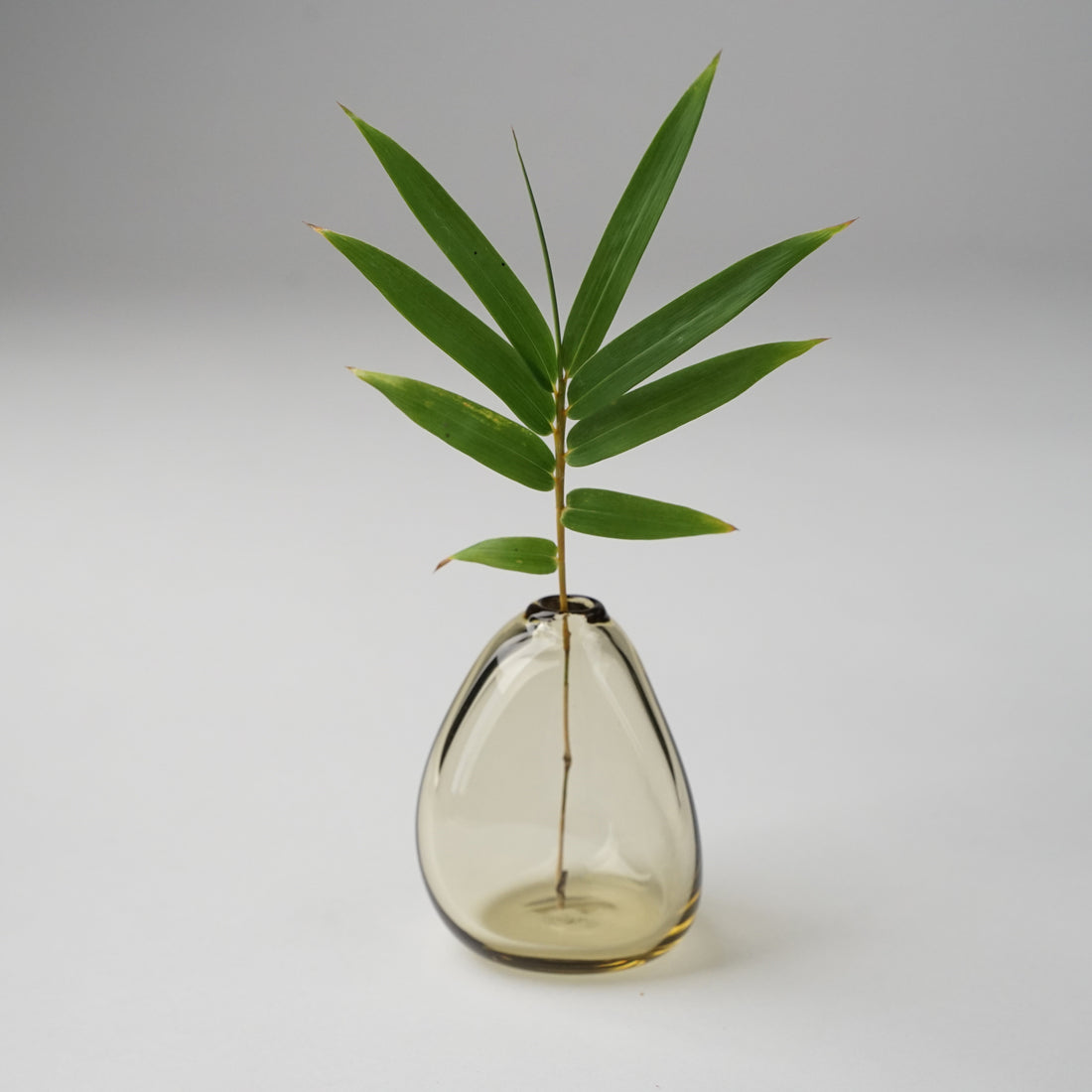 Handblown Cone Shape Mini Vase
