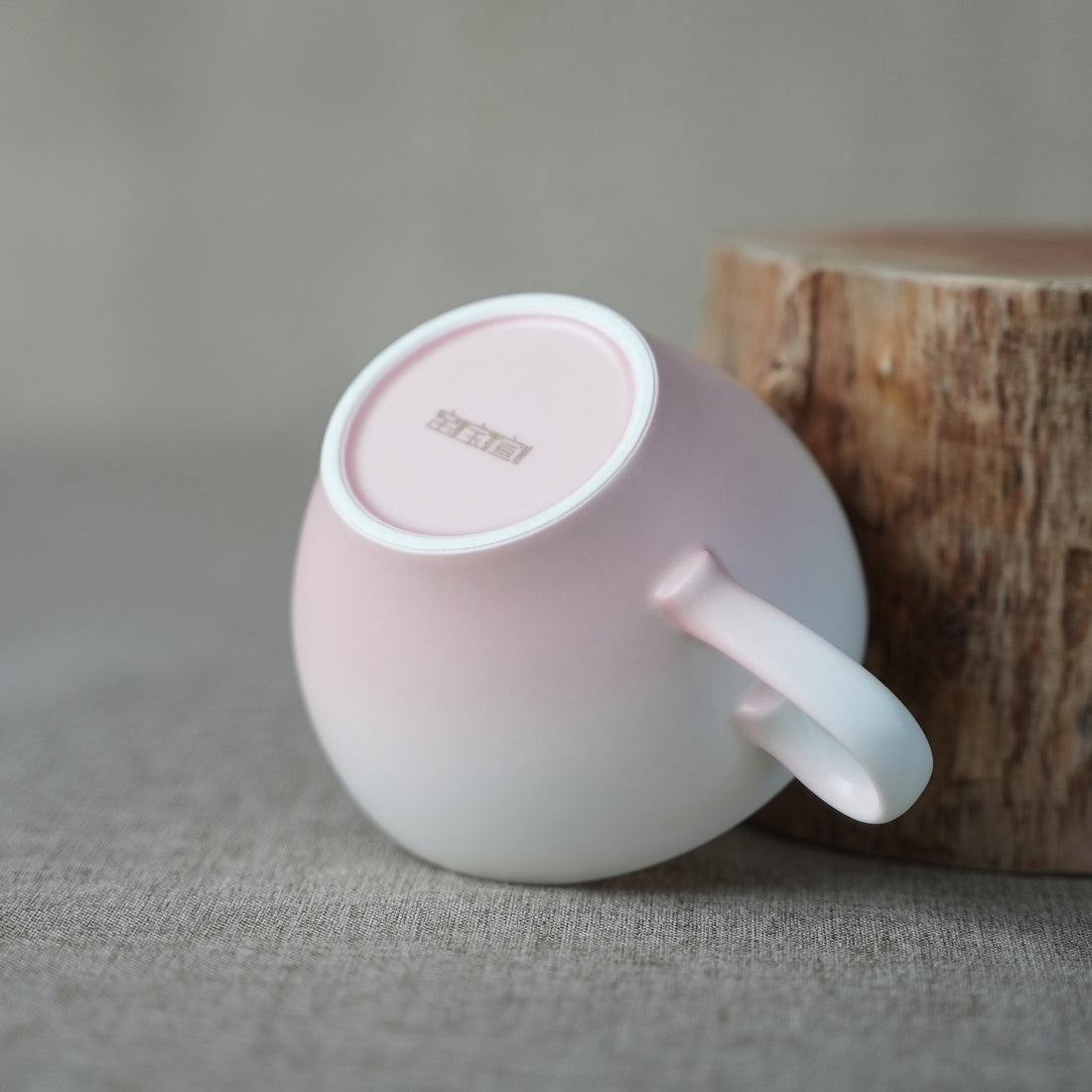 Gradient Ceramic Tapered Latte Mug (Artisan Designed and Hand Finished)