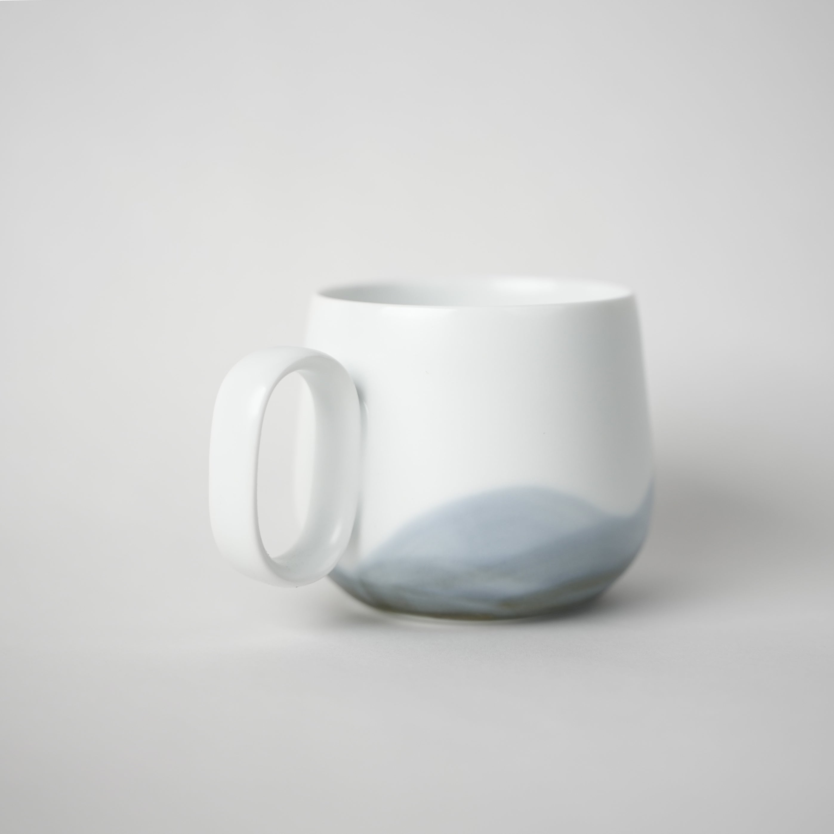 Hand-painted Coffee and Tea Mug (Foggy Mountains)