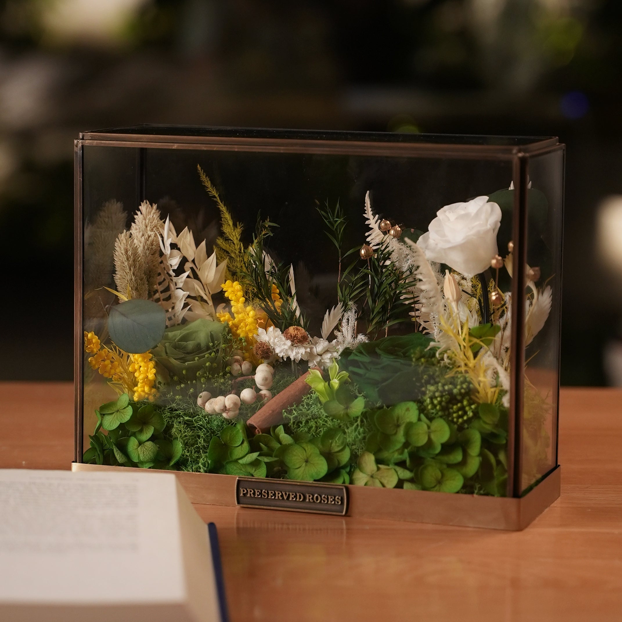 Preserved Flower Terrarium