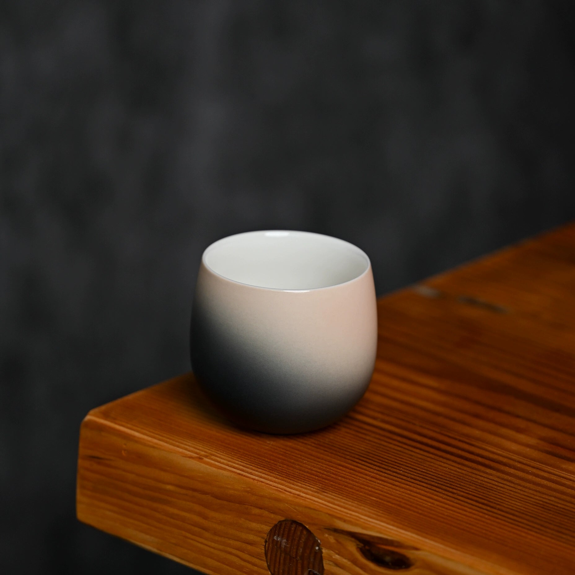 Gradient Ceramic Pebble Cup (Artisan Designed and Hand Finished)