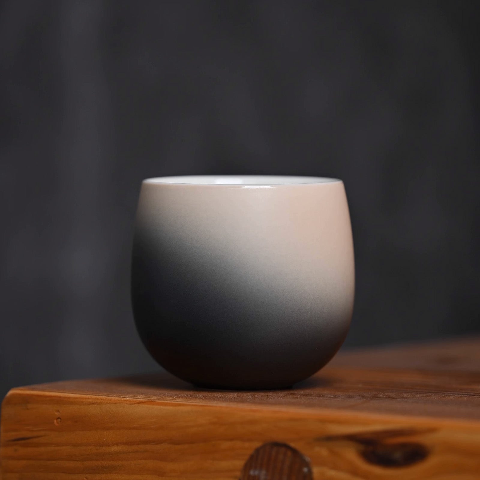 Gradient Ceramic Pebble Cup (Artisan Designed and Hand Finished)