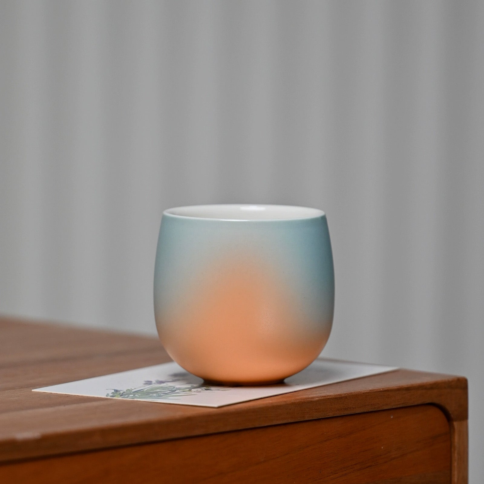 Gradient Ceramic Pebble Cup (Artisan Designed and Hand Finished)