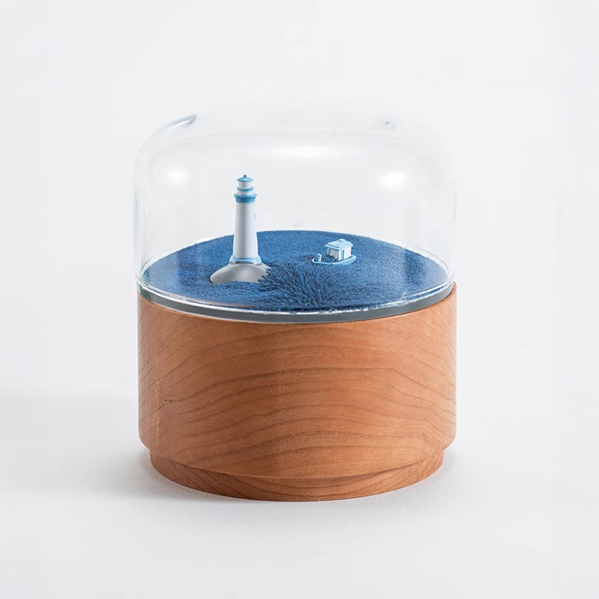 Magnetic Music Box (Lighthouse & Wave)