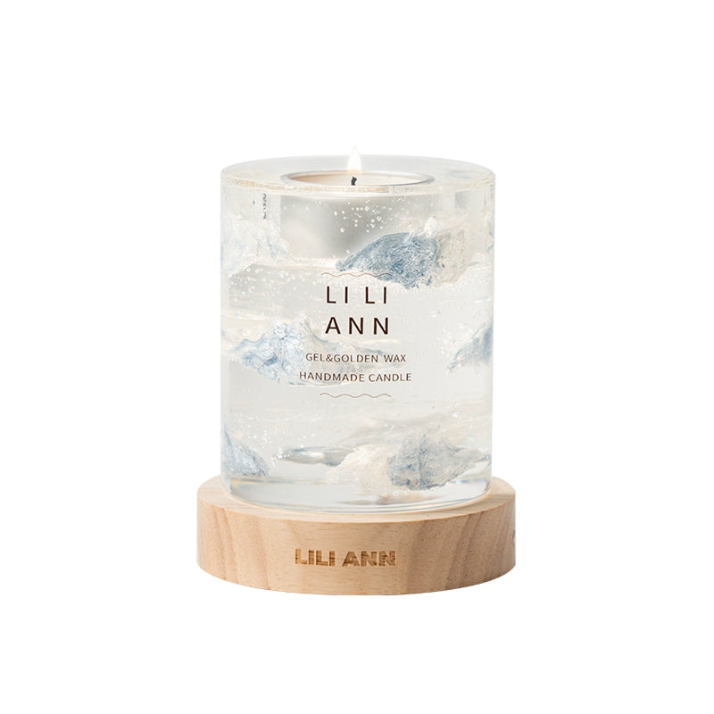 Handmade Crystal Candle Set (Wandering Clouds)