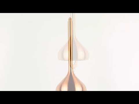 Handcraft Golden Brass Wind Bell - The Onion